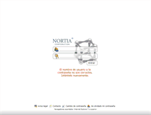 Tablet Screenshot of conecta.nortia.com